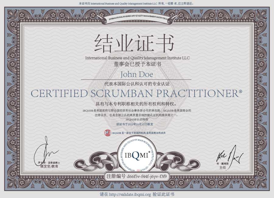 CERTIFIED SCRUMBAN PRACTITIONER®